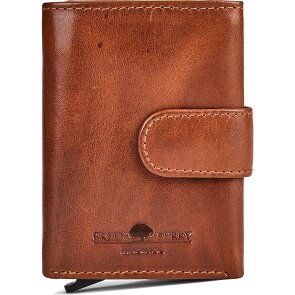 Greenburry Newport Porte-monnaie Protection RFID Cuir véritable 9.5 cm