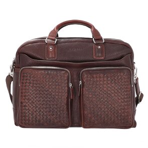 bugatti Porte-documents Woven en cuir 48 cm