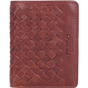 mano Don Luca porte-cartes de crédit en cuir 8 cm