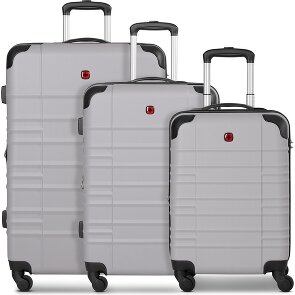 Wenger Amplar Evo 4 roulettes Set de valises 3 pièces avec soufflet d'extension