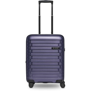 Pactastic Collection 04 THE CABIN + 4 roulettes Trolley de cabine S 55 cm avec soufflet d'extension