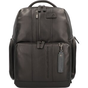 Piquadro Urban Sac à dos professionnel Protection RFID Cuir véritable 44 cm Compartiment ordinateur