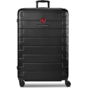 Tonino Lamborghini Milano Valise cabine 4 roulettes XL 83 cm taille spéciale avec soufflet d'extension