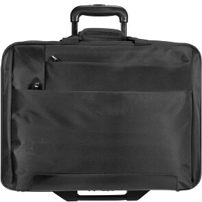 Dermata 2 roues Valise business 37 cm Compartiment ordinateur