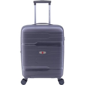 Gladiator 3800 4 roulettes Trolley de cabine 55 cm avec soufflet d'extension