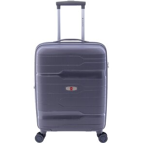 Gladiator 3800 4 roulettes Trolley de cabine 55 cm avec soufflet d'extension