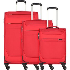 Worldpack Dublin 4 roulettes Set de valises 3 pièces avec soufflet d'extension