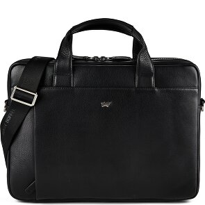 Braun Büffel Golf 3.0 Attaché-case Cuir véritable 37.5 cm Compartiment ordinateur