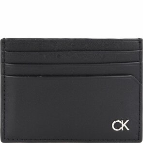 Calvin Klein Metal CK Étui pour cartes de crédit Cuir 10 cm