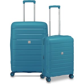 MODO by Roncato Starlight 3.0 4 roulettes Set de valises 2 pièces avec soufflet d'extension