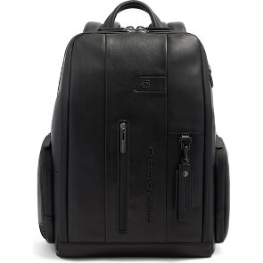 Piquadro Urban Daypack Protection RFID Cuir véritable 46 cm Compartiment ordinateur