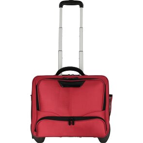 Dermata 2 roulettes Trolley d'affaires 41 cm Compartiment pour ordinateur portable