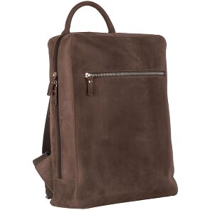 Leonhard Heyden Salisbury Sac à dos en cuir 37 cm pour ordinateur portable