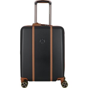 Delsey Paris Cadence 4 roulettes Trolley de cabine 55 cm avec soufflet d'extension