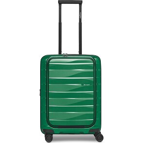 Bergpfeil Travel 4 roulettes Trolley de cabine 55 cm Compartiment pour ordinateur portable avec soufflet d'extension
