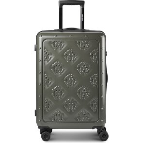 Roberto Cavalli Florence 4 roues Valise cabine 63 cm avec soufflet d'extension