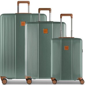 Bric's Ferrara 4 roues Set de valises 3 pièces avec soufflet d'extension