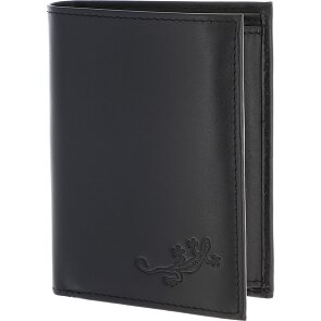 oxmox Leather Porte-monnaie Protection RFID Cuir véritable 13 cm