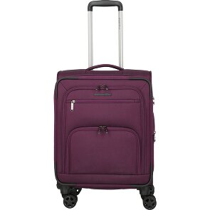 Travelite Cubis 4 roues Valise cabine S 55 cm avec soufflet d'extension