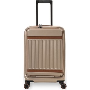The Chesterfield Brand Zuna 4 roulettes Trolley de cabine S 55 cm Compartiment pour ordinateur portable