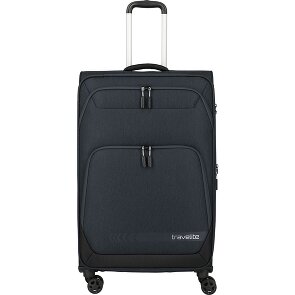 Travelite Kick Off 4 roues Valise cabine L 78 cm avec soufflet d'extension