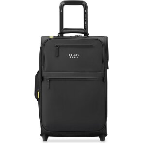 Delsey Paris Maubert 2.0 2 roulettes Trolley de cabine 55 cm avec soufflet d'extension