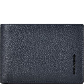 Piquadro Porte-monnaie Protection RFID Cuir véritable 13 cm