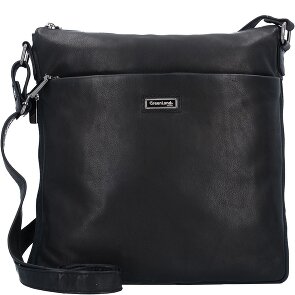 Greenland Nature Black Nappa Sac à bandoulière Cuir 29 cm