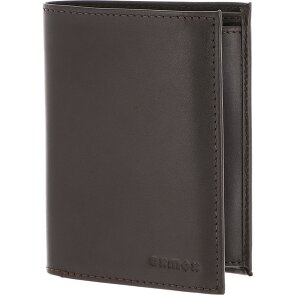 oxmox Leather Porte-monnaie Protection RFID Cuir véritable 10 cm