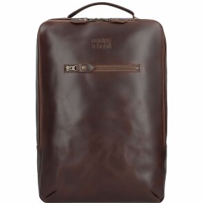Buckle & Seam Leon sac à dos en cuir 41 cm compartiment pour ordinateur portable