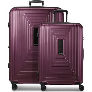 Redolz Essentials 14 4 roues Set de valises 2 pièces avec soufflet d'extension