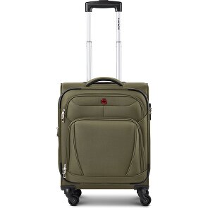 Wenger Beaumont 4 roulettes Trolley de cabine S 54 cm avec soufflet d'extension