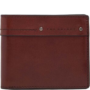 The Bridge Ludovico Porte-monnaie Protection RFID Cuir véritable 11 cm