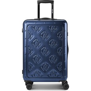 Roberto Cavalli Florence 4 roues Valise cabine 63 cm avec soufflet d'extension