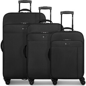 Check.In Sevilla 2.0 4 roulettes Set de valises 3 pièces