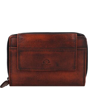 Greenburry Destressed Porte-monnaie Protection RFID Cuir 13.5 cm