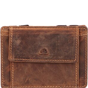 Greenburry Vintage Magic Porte-monnaie en cuir RFID 10 cm