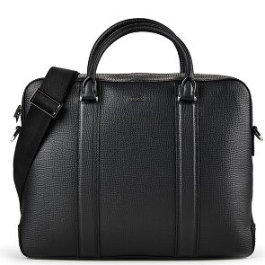 Boss Derwil Attaché-case Cuir véritable 38 cm Compartiment ordinateur