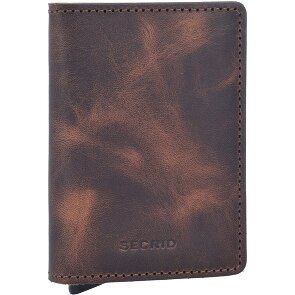 Secrid Slimwallet Vintage Porte-cartes de crédit Porte-monnaie RFID en cuir 6,5 cm