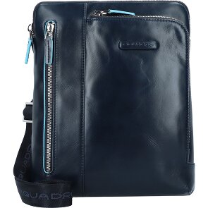 Piquadro Blue Square Sac à bandoulière en cuir 21 cm
