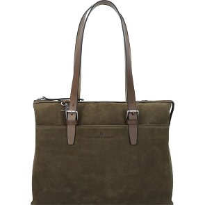 Castelijn & Beerens Nubuck Sac à bandoulière Cuir 40 cm Compartiment pour ordinateur portable