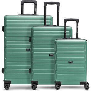 Redolz Essentials 08 3-SET 4 roulettes Set de valises 3 pièces