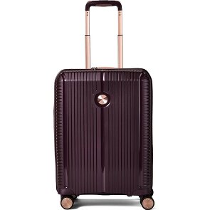 Polestream Paris 4 roulettes Trolley de cabine 55 cm avec soufflet d'extension