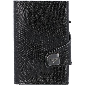 Tru Virtu Click & Slide Porte-cartes de crédit RFID en cuir 6,5 cm