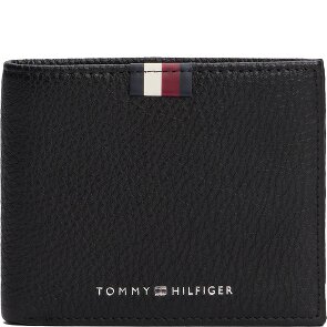 Tommy Hilfiger TH PREM LEA Porte-monnaie Protection RFID Cuir véritable 11 cm