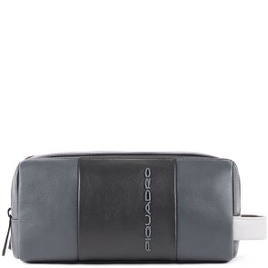 Piquadro Urban Trousse de toilette Cuir véritable 23 cm