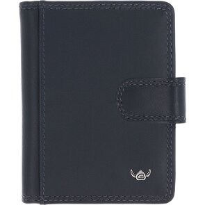 Golden Head Polo Étui pour cartes de crédit Protection RFID Cuir véritable 8 cm