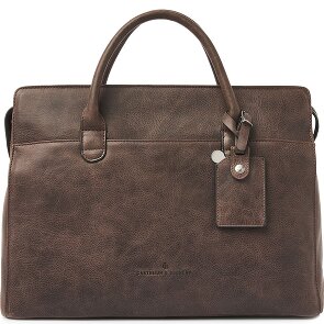 Castelijn & Beerens Carisma Sac de shopper Protection RFID Cuir véritable 41 cm Compartiment ordinateur