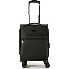bugatti Valencia Soft 4 roulettes Trolley de cabine S 55 cm avec soufflet d'extension
