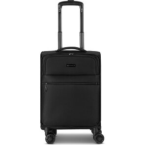 bugatti Valencia Soft 4 roues Valise cabine S 55 cm avec soufflet d'extension
